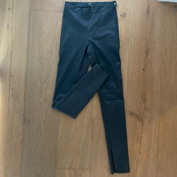 Maje Leather Pants - Picture 1 of 6